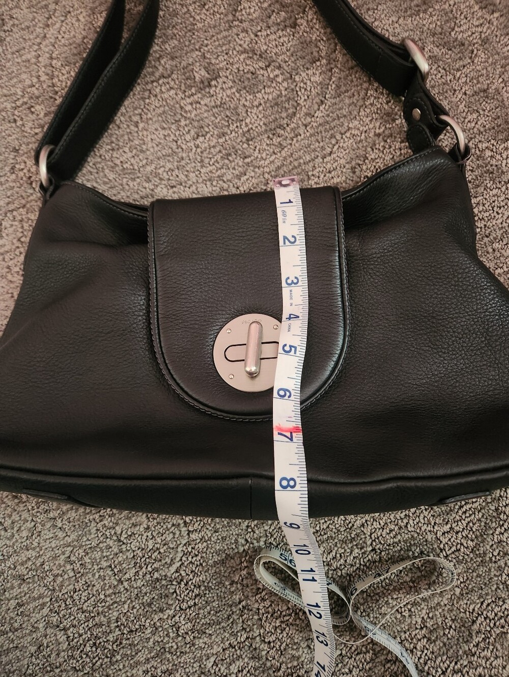 Picard Made In Germany Crossbody Bag Black leather - Picture 7 of 7